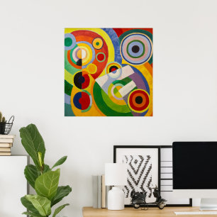 Póster Ritmo, alegría de vida Robert Delaunay