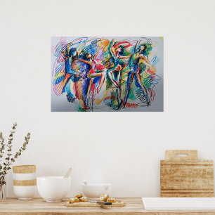 Póster Ritmo de Movimiento