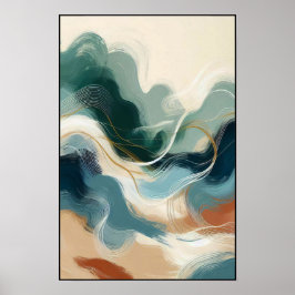 Póster Ritmo De Movimiento Y Resumen De Profundidad