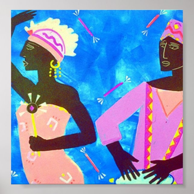 Póster Ritmo y raíces (Frente)