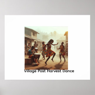 Póster Ritmos de Abundancia: Alegría Post-Cosecha