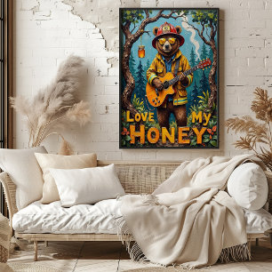 Póster Ritmos de sucursal: Balada Forestal de Oso