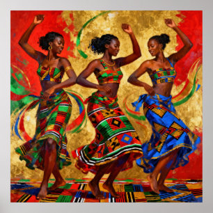 Póster Ritmos en Color – Celebración de la Historia Negra