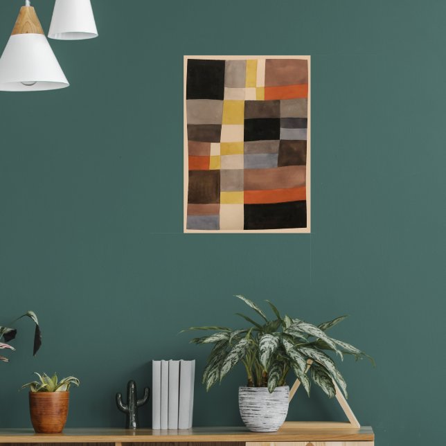 Póster Ritmos Verticales-Horizontales | Sophie Taeuber-Ar (Salón 1)