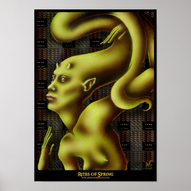 Póster Ritos de primavera (Frente)