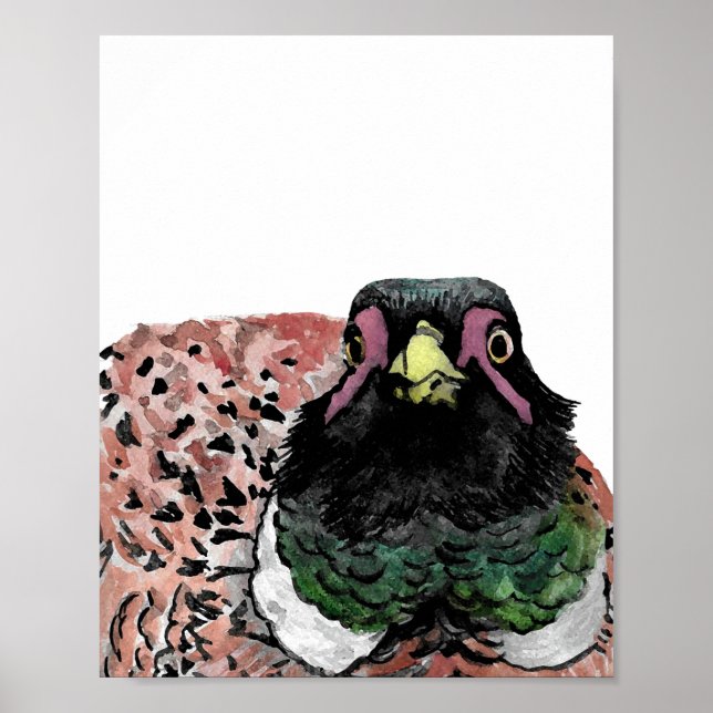 Póster Ritratto di Fagiano (Frente)