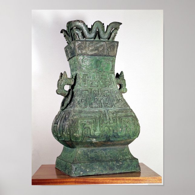 Póster Ritual 'Hu' vase, Chou Dynast (Frente)