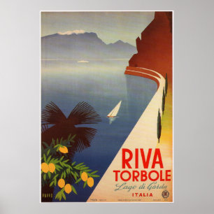 Póster Riva Torbole, Lago di Garda