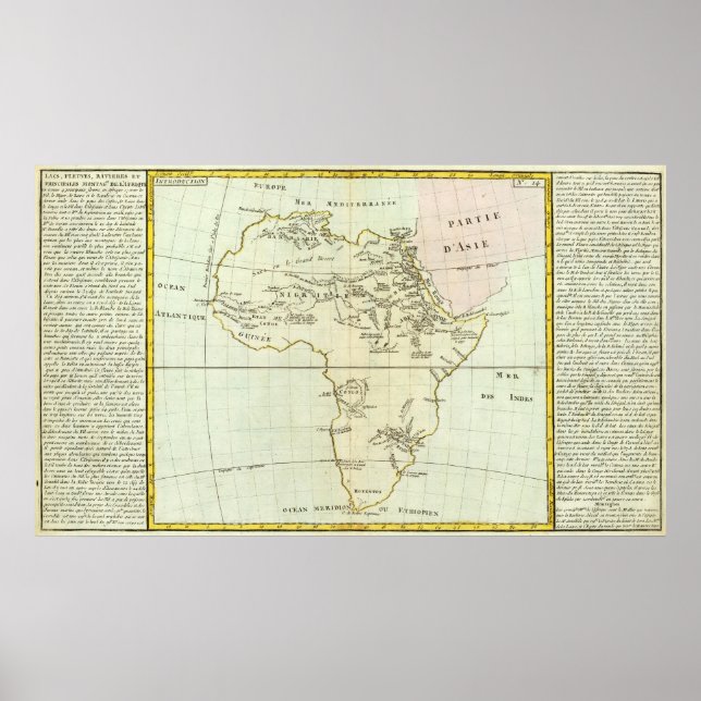 Póster River and Mountains of Africa (Frente)