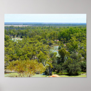 Póster River Murray Australia High Views, Poster