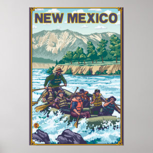 Póster River RaftingNew Mexico