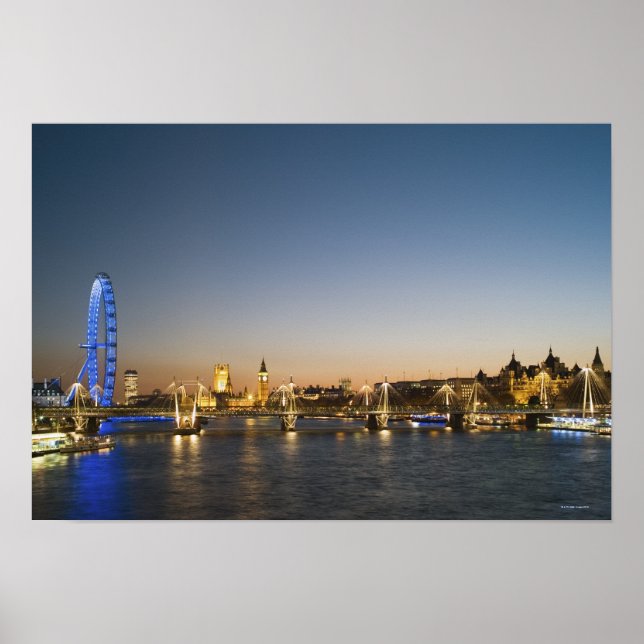 Póster River Thames (Frente)