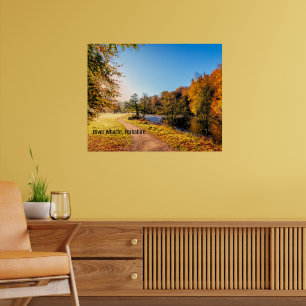 Póster River Wharfe, Yorkshire,