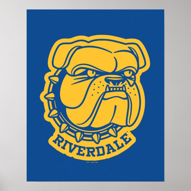 Póster Riverdale Bulldog Head (Frente)