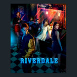 Póster Riverdale dentro del Poster Diner del Pop<br><div class="desc">Riverdale | Archie y la banda dentro de Pop's Diner.</div>