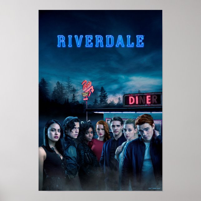 Póster Riverdale fuera del Poster Diner del Pop (Frente)