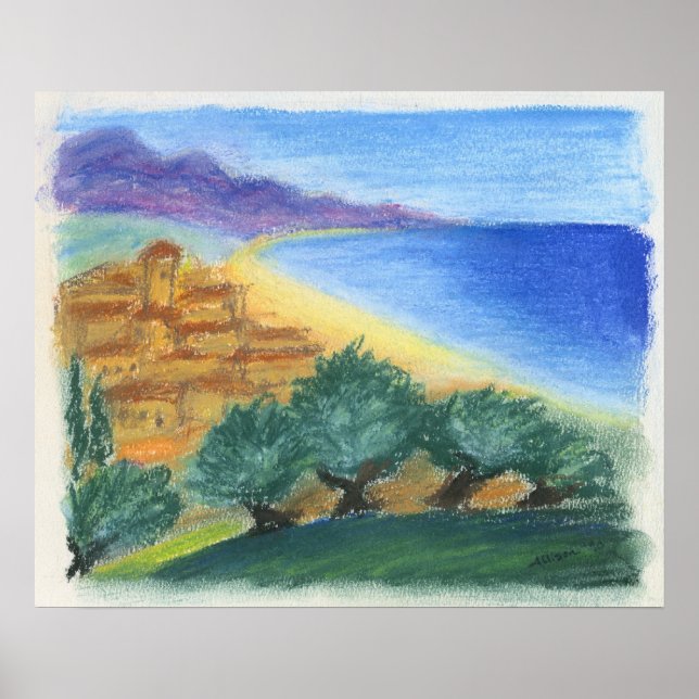 Póster Riveria dream - Poster Framable (Frente)