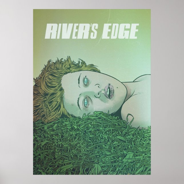Póster RIVERS EDGE 1986 de Adrian vom Baur (Frente)