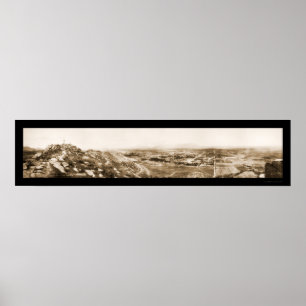 Póster Riverside CA Hill Photo 1908