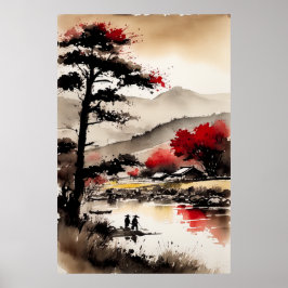 Póster Riverside Harvest Melody