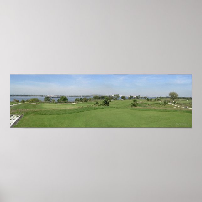 Póster RiverWinds Golf Course Panoramic P... (Frente)