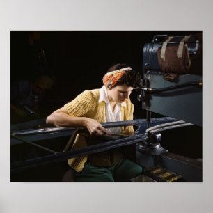 Póster Rivet Chica