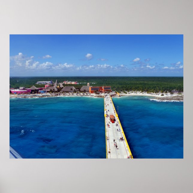 Póster Riviera mexicana (Frente)