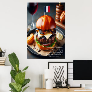 Póster Riviera Rhapsody Burger 24x36