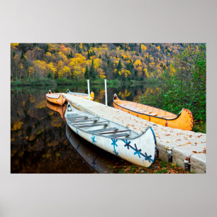 Póster Rivière Jacques-Cartier   Rabaskas Dock