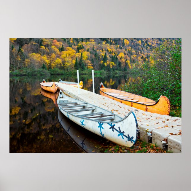 Póster Rivière Jacques-Cartier | Rabaskas Dock (Frente)