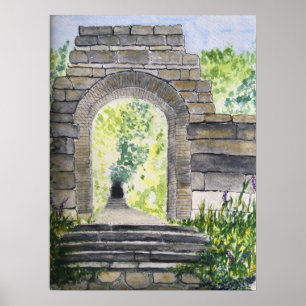 Póster Rivington Terrace Gardens Archway