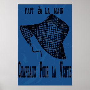 Póster Riyah-Li Designa Gorras Para La Venta