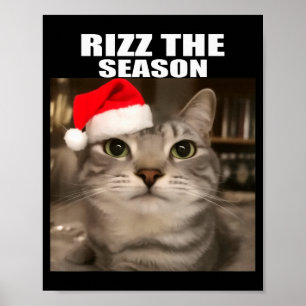 Póster Rizz La Temporada Divertidas Pijamas De Navidad Ga