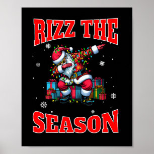 Póster Rizz The Season Funny Middle School Gen Alpha Chri
