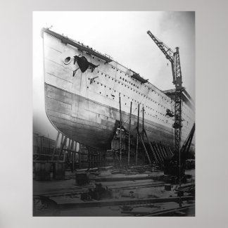 Póster RMS Aquitania