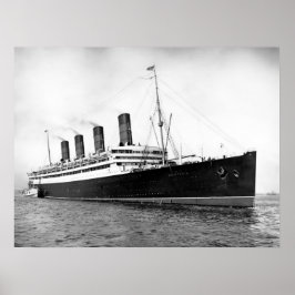 Póster RMS Aquitania