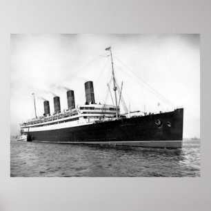 Póster RMS Aquitania