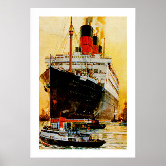 Póster RMS Berengaria