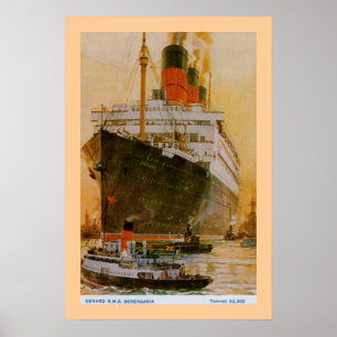 Póster RMS Berengaria