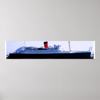 Póster RMS Queen Mary