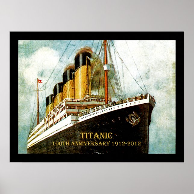 Póster RMS Titanic 100º aniversario (Frente)