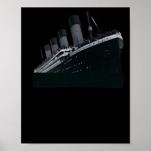 Póster Rms Titanic Crucero De Bolsillo Vacaciones Viaje H