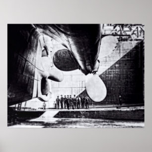 Póster RMS titánico:  Aliste a Lauch