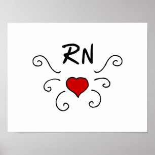 Póster RN Love Tattoo