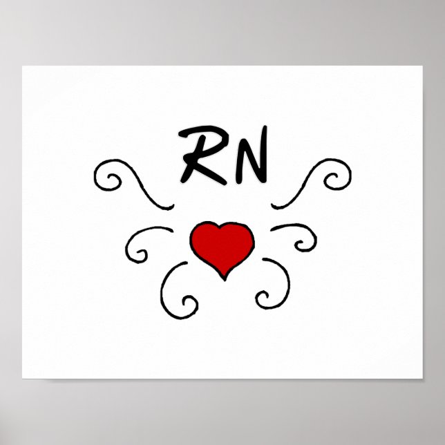 Póster RN Love Tattoo (Frente)