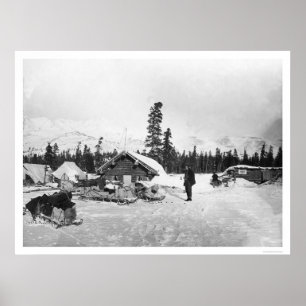 Póster Road House Valdez Trail 1916