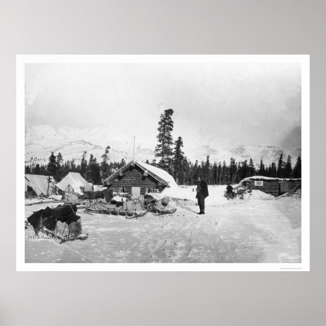 Póster Road House Valdez Trail 1916 (Frente)