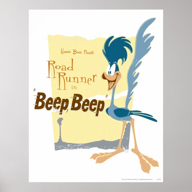 PÓSTER ROAD RUNNER™ BEEP BEEP! (Frente)