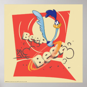 Póster ROAD RUNNER™ BEEP BEEP!™ Gráfico de puesta de sol