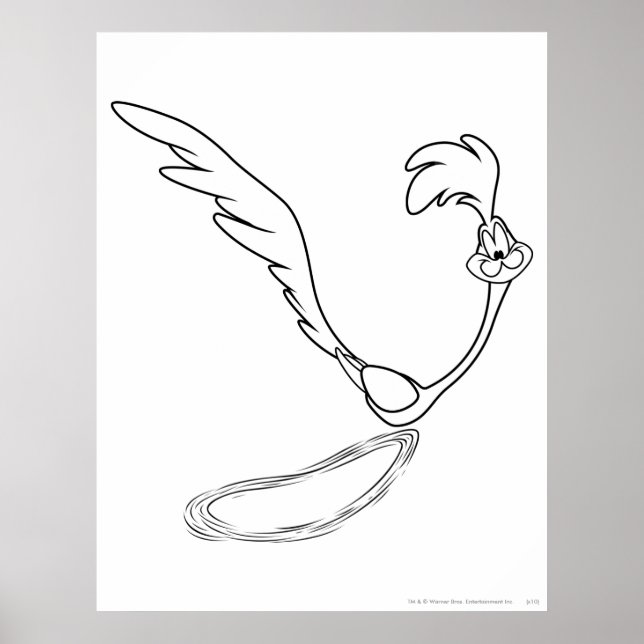 Póster ROAD RUNNER™ en ejecución (Frente)